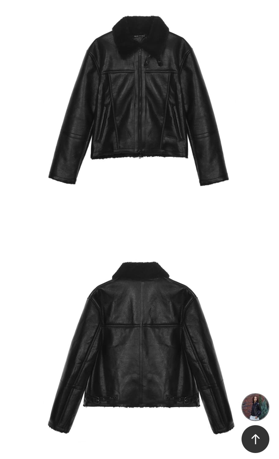 닉앤니콜 무스탕 상품이미지4