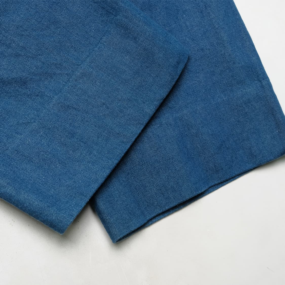 10oz blue shuttle denim 1-tuck baggy 상품이미지8