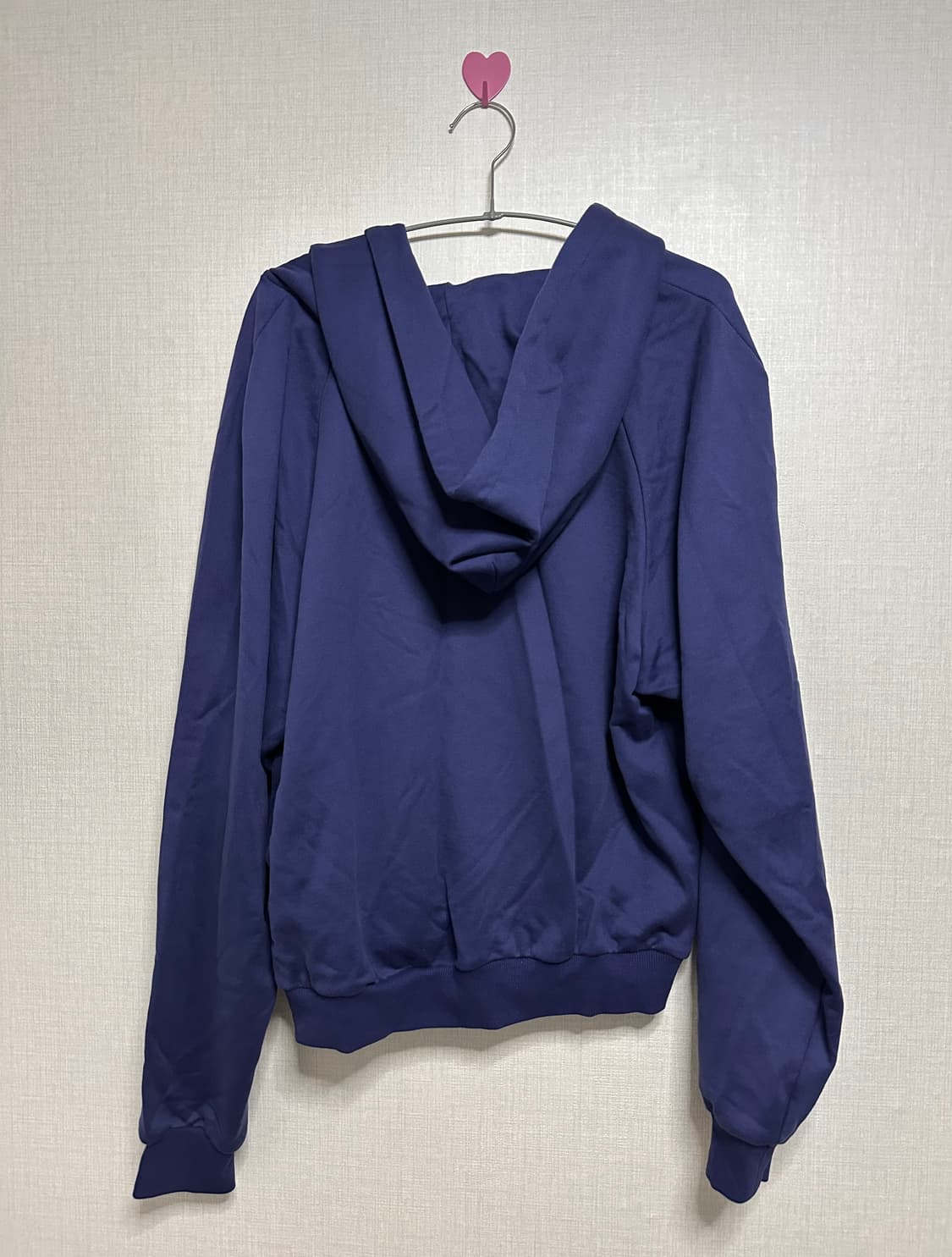 렉토 시그니처 로고 후디 네이비 M 상품이미지3