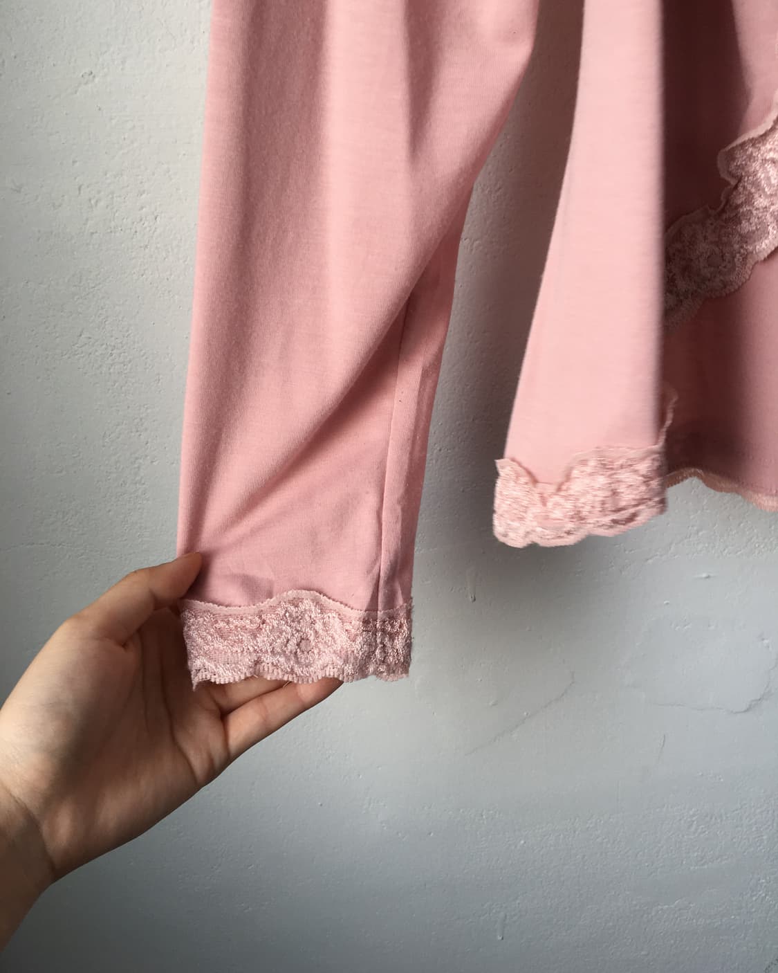 Lace trimming open cardigan 상품이미지4