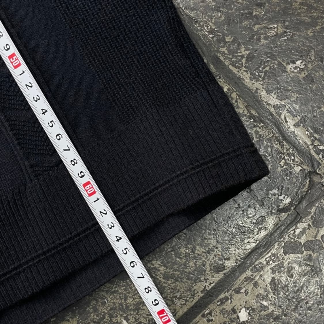 100 시스템 22FW 헨리넥 니트 상품이미지5