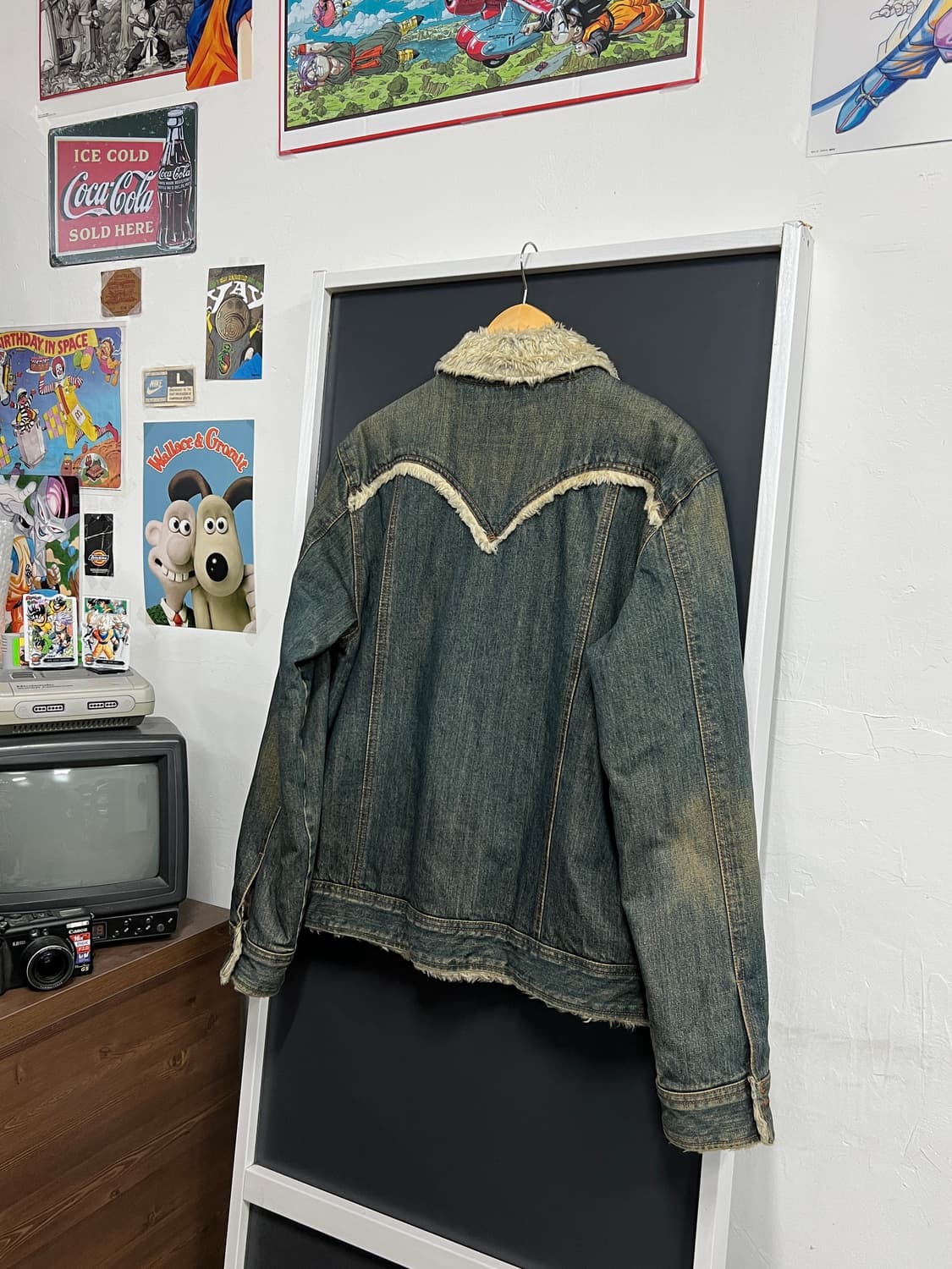 Levis 리바이스 쉐르파 워싱 데님 트러커 자켓 상품이미지7