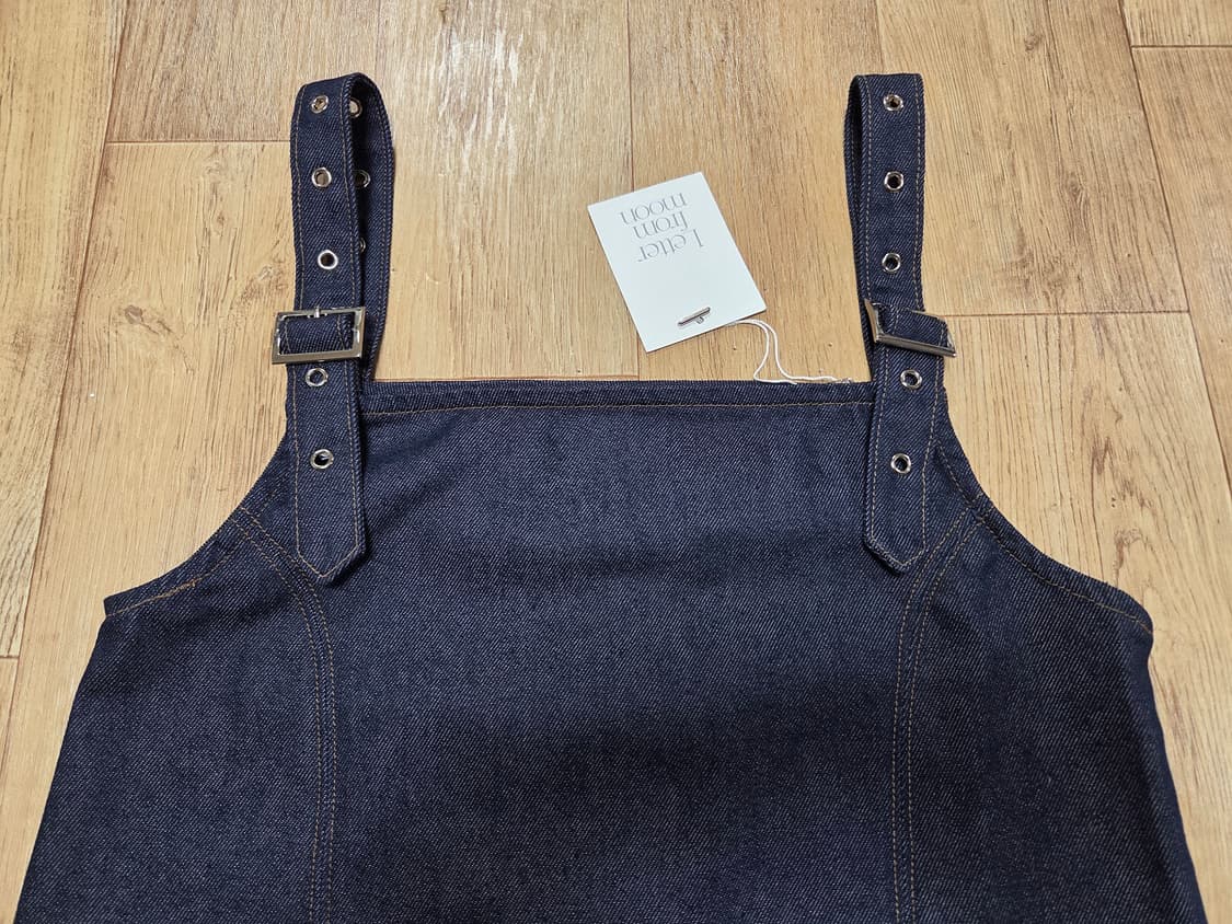 레터프롬문 머피 오버롤 데님 원피스 55-66 새상품  상품이미지7