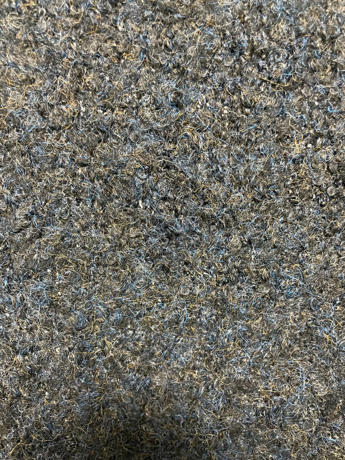 루즈핏 울 부클 니트집업 가디건 [SPACE BLUE] 상품이미지3