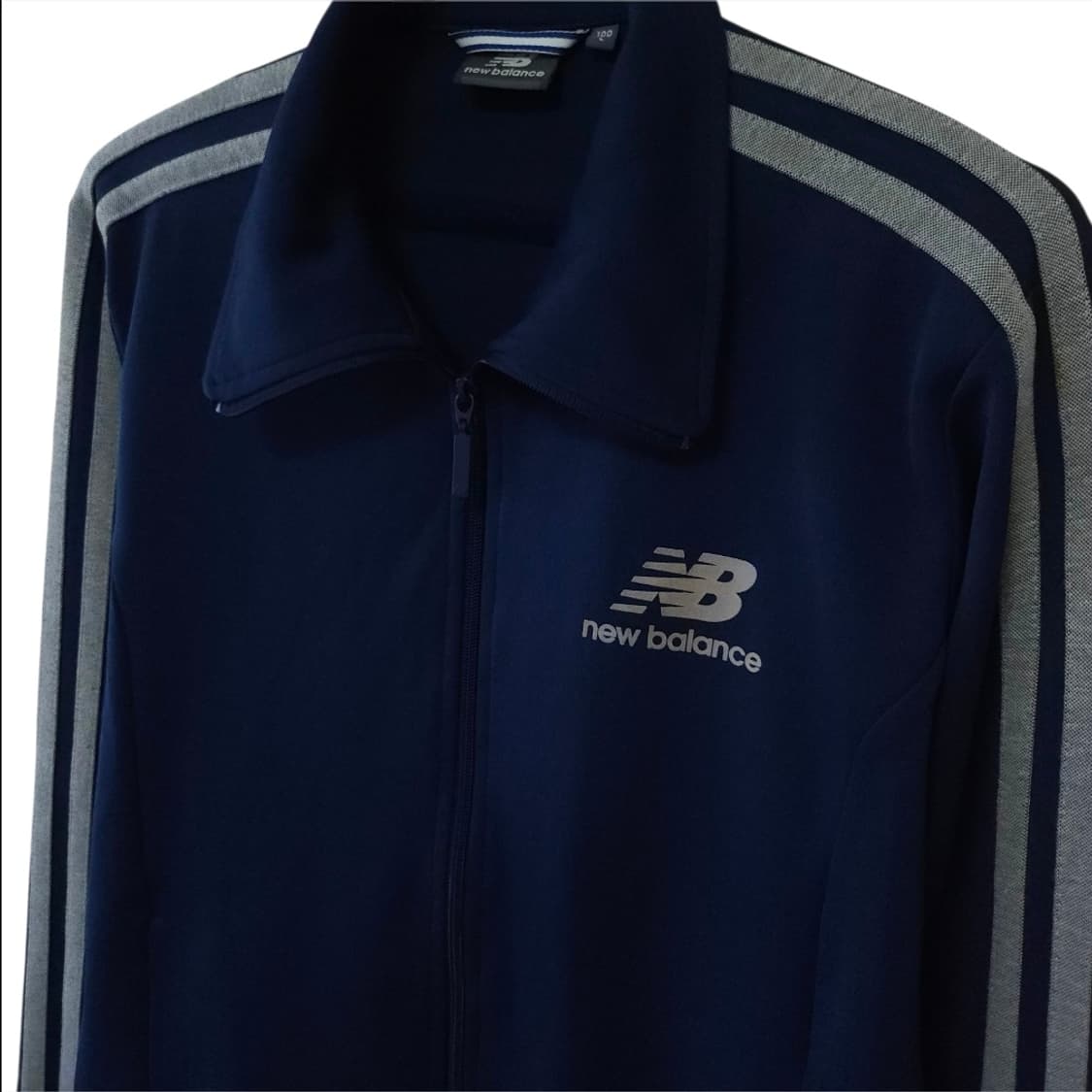 뉴발란스 네이비 져지 100-105 트랙탑 상품이미지4