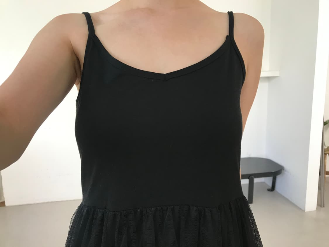 vintage black sha one-piece 상품이미지6