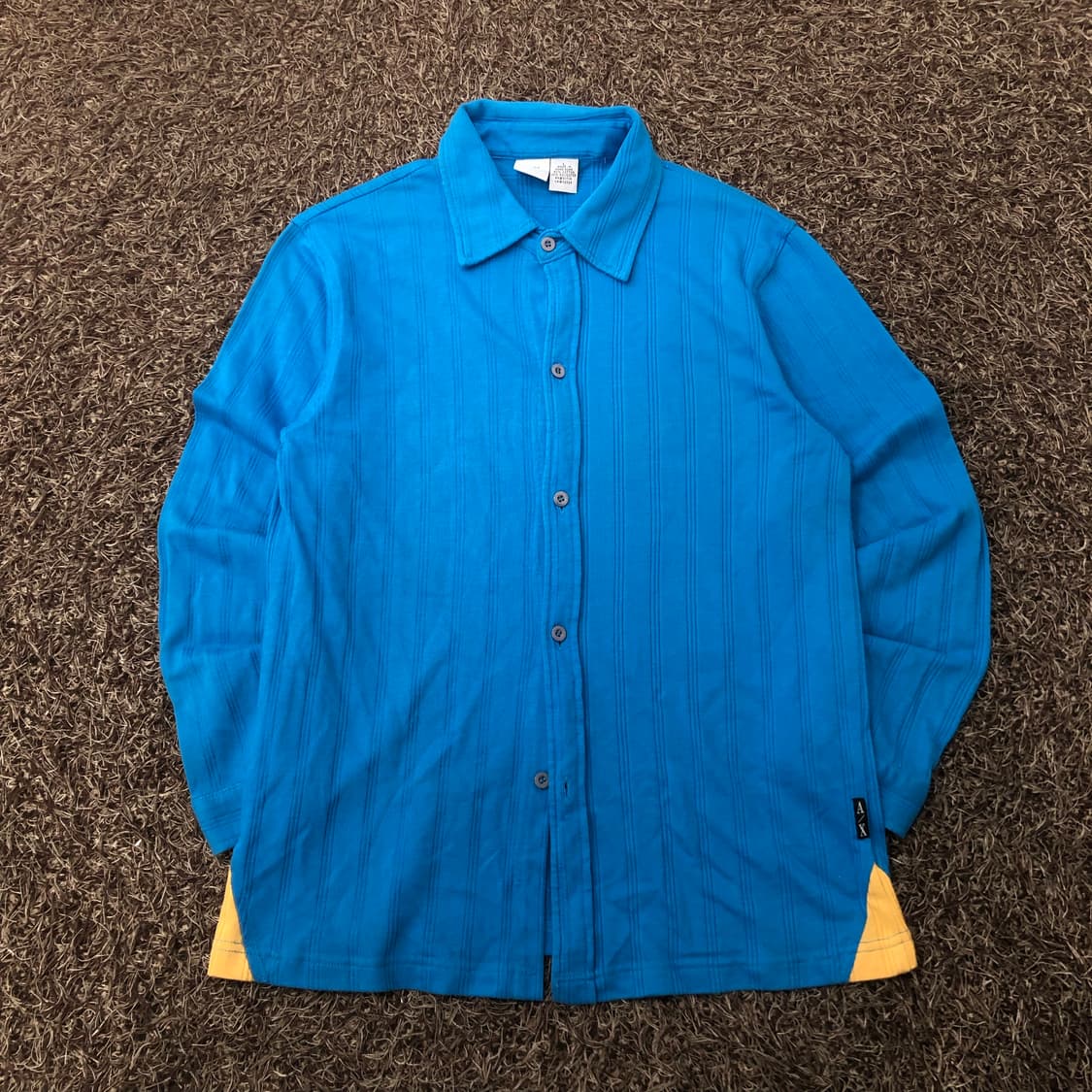 아르마니 익스체인지 블루 코튼 니트 가디건 상품이미지1