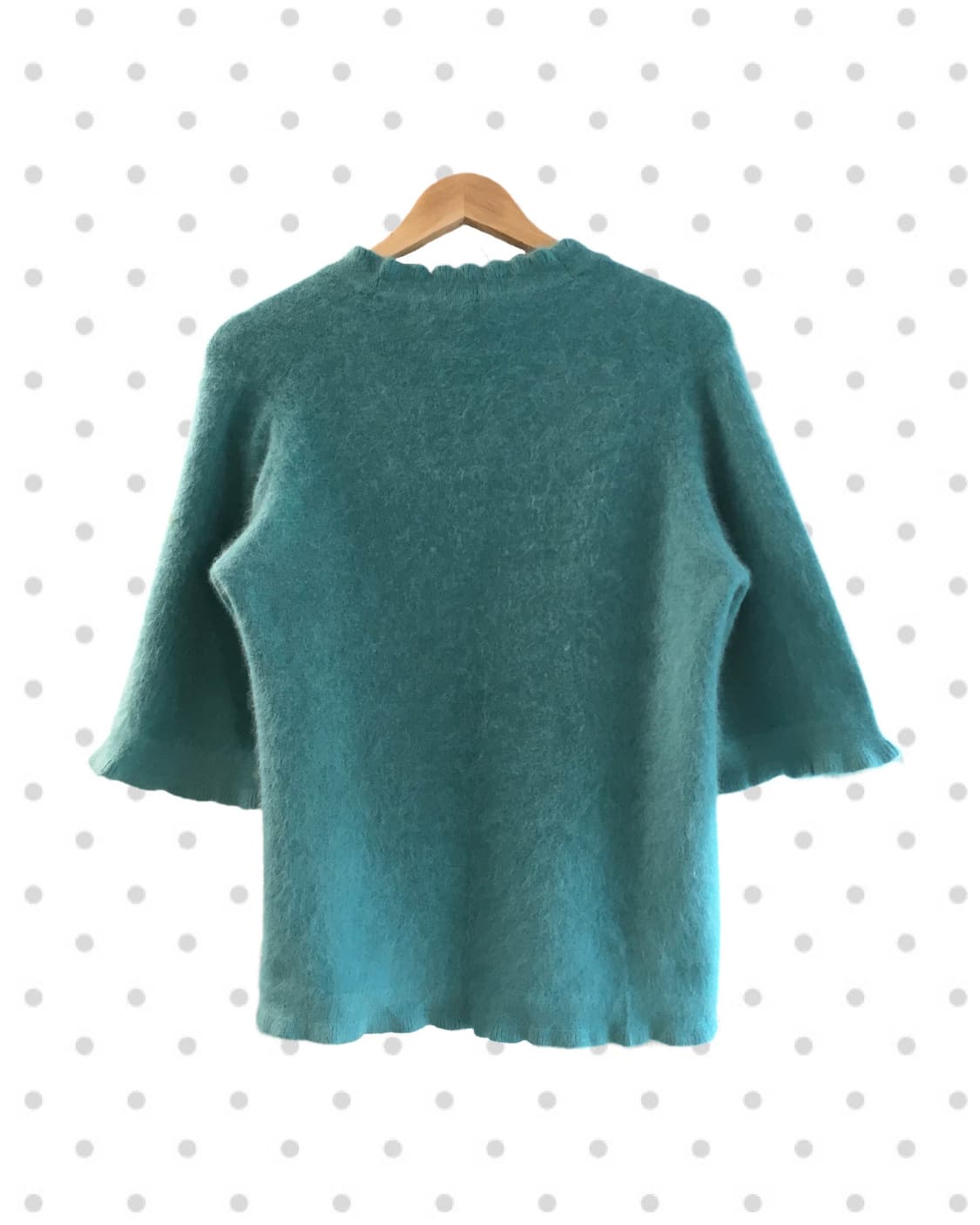 VINTAGE ANGORA TOUCH CARDIGAN MINT 상품이미지6