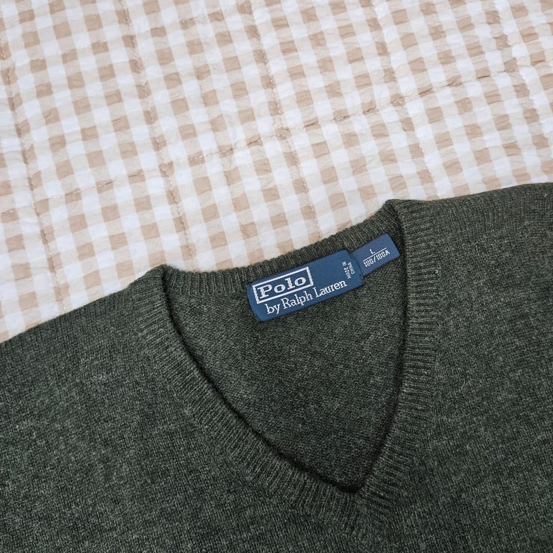 폴로 랄프로렌 울100 니트 남자100 상품이미지2