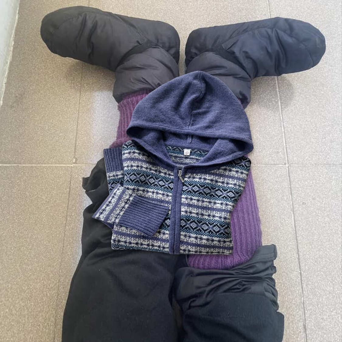 Nordic Hood Zip-Up 🪻 상품이미지1