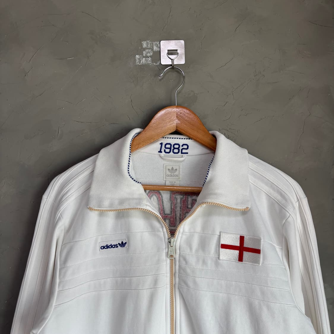 아디다스 잉글랜드 국대 져지 트랙탑 화이트 상품이미지2