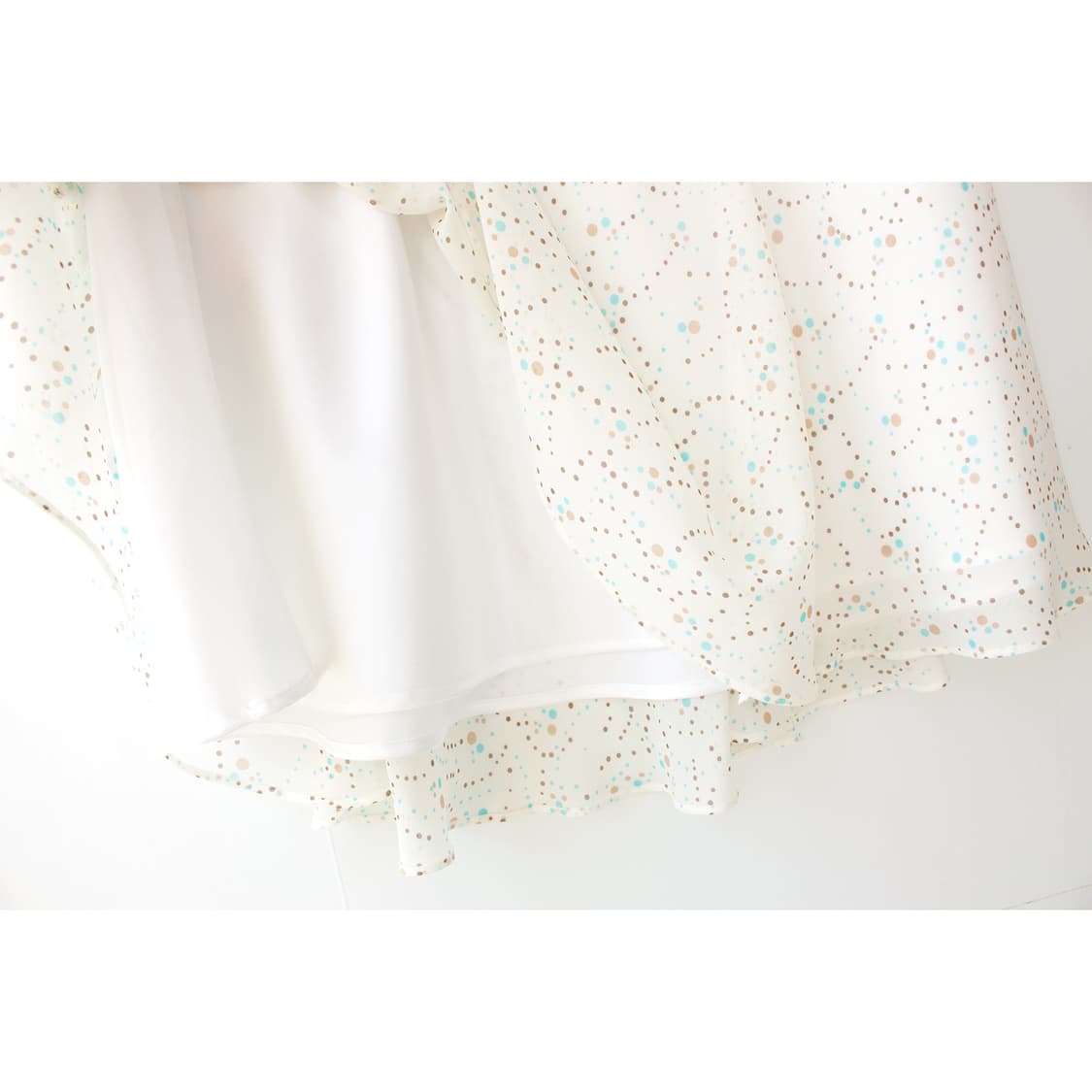 물방울 릴리 스커트「 토도독 귀여운 물방울 무늬。。。♥」 상품이미지8