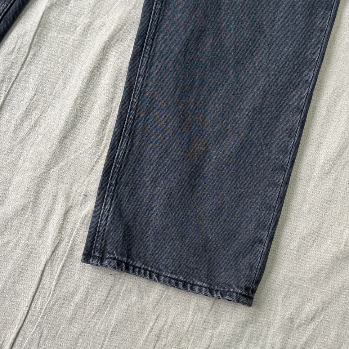 유니클로 jw앤더슨 흑청 자수 데님팬츠 76.5(29) 상품이미지5