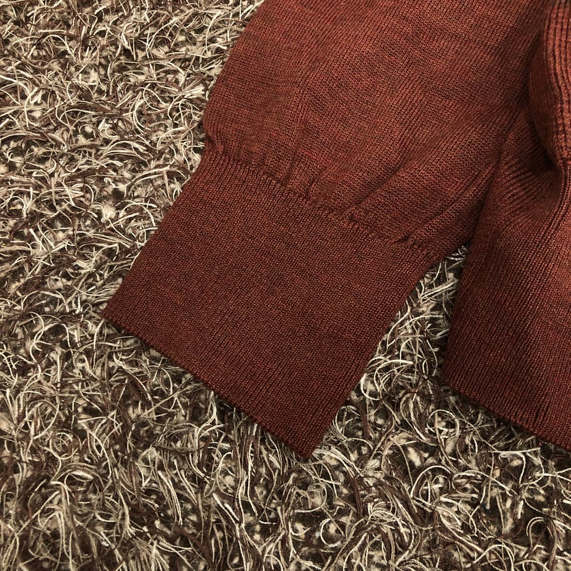 입생로랑 아카이브 울 미니멀 가디건 상품이미지4