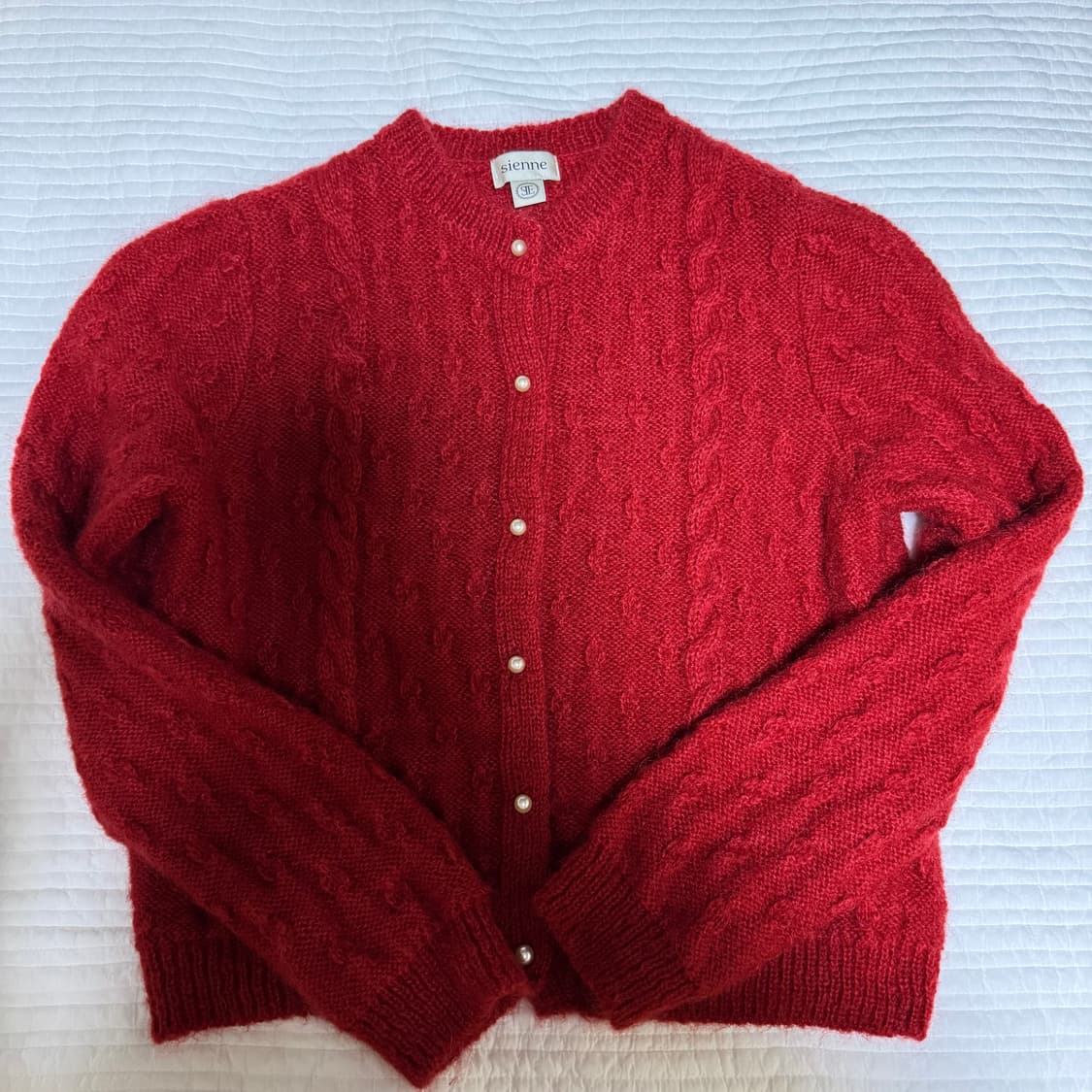 시엔느 anne mohair가디건 cardigan 여분단추및 택잇음 상품이미지7