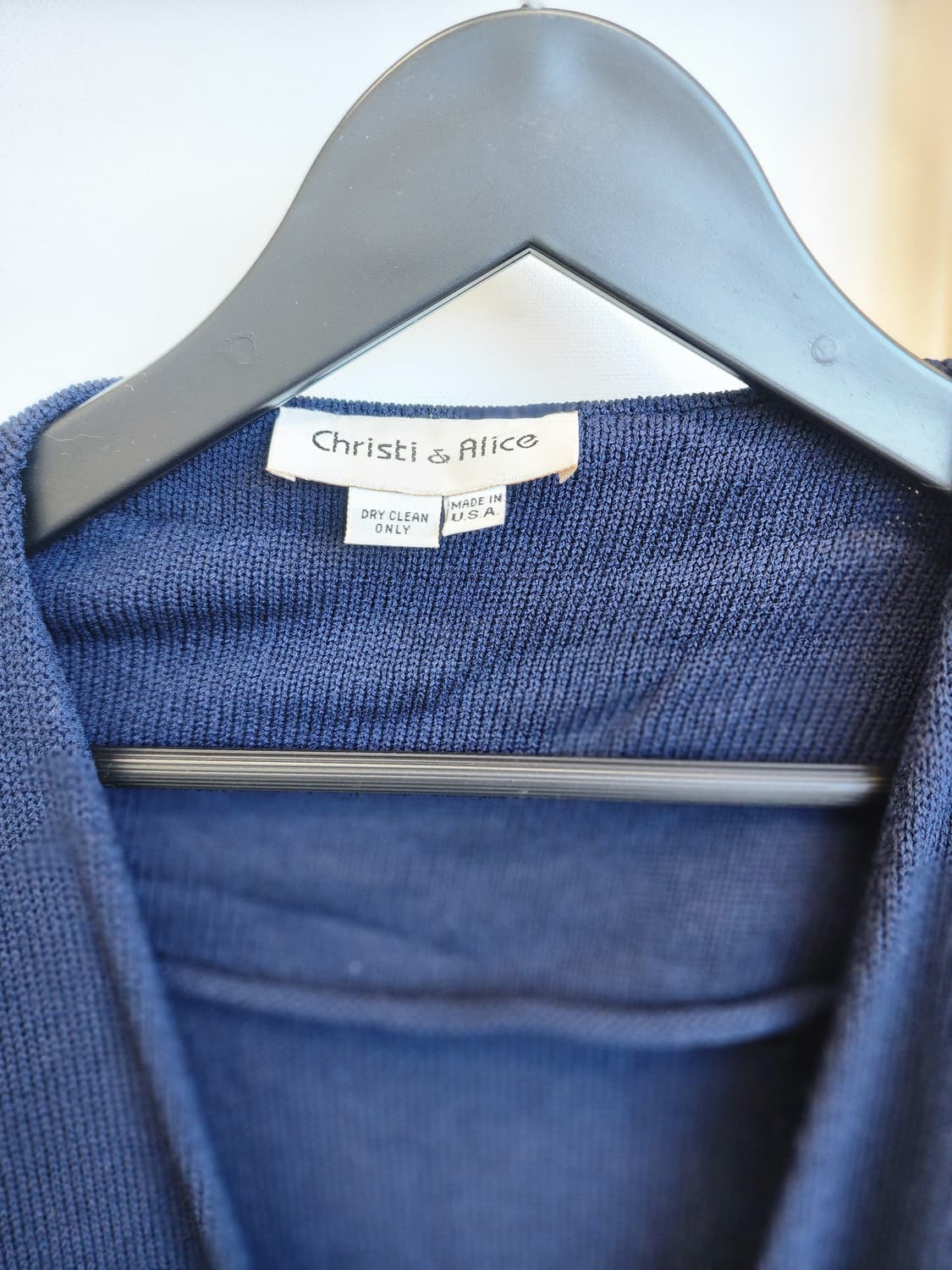 미국빈티지 네이비 가디건 상품이미지5