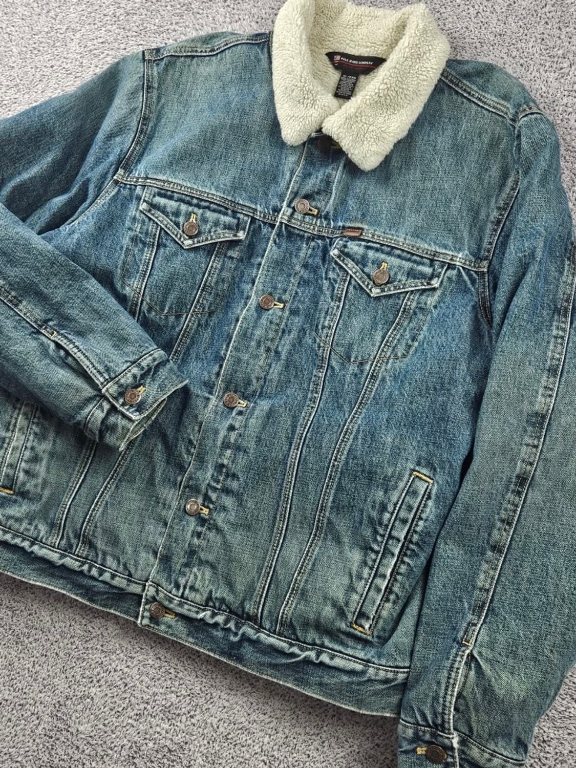 폴로 진스 쉐르파 라이닝 데님 트러커 자켓 ( XL ) /  11096 상품이미지6