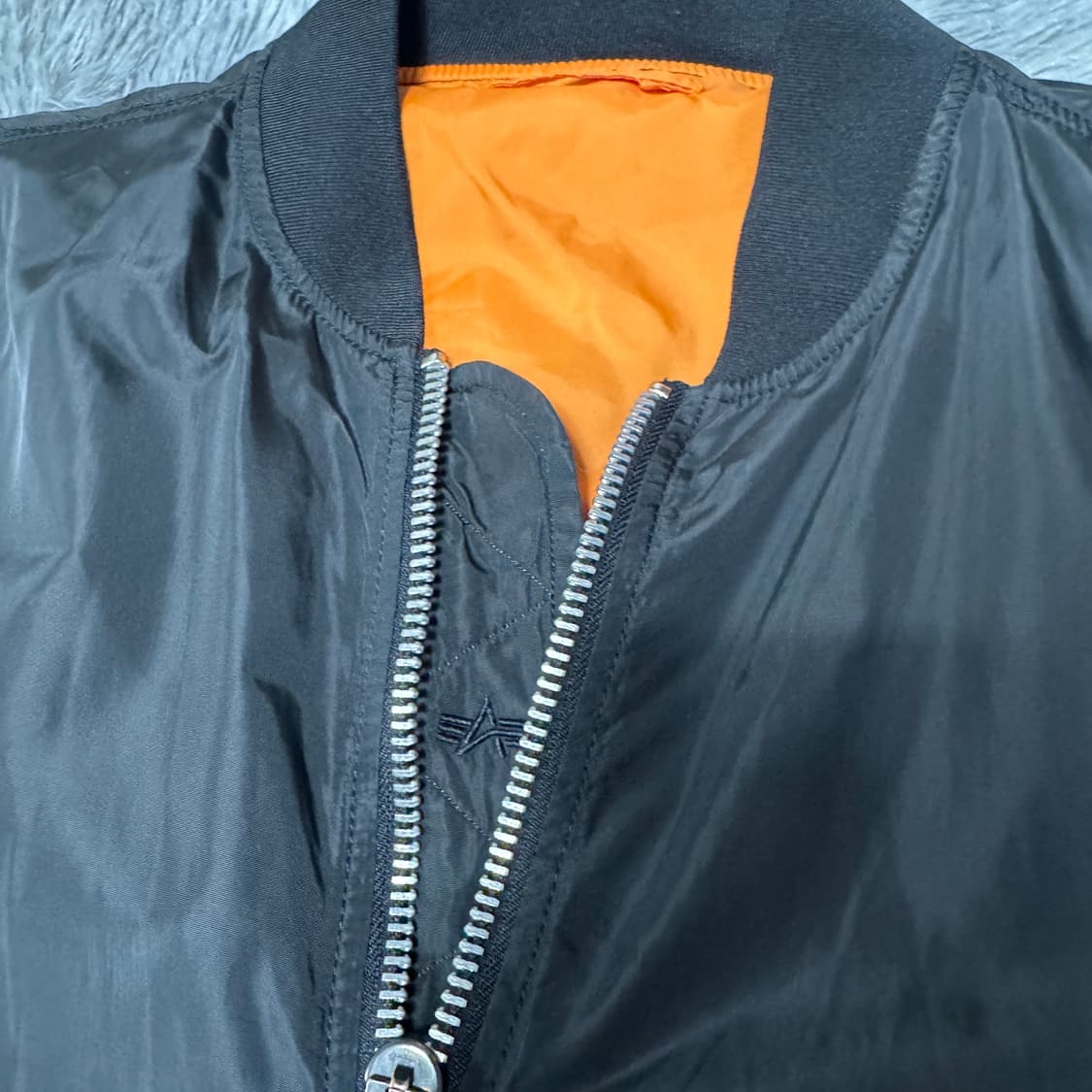 알파인더스트리 Ma-1 간절기 자켓 M사이즈  상품이미지5