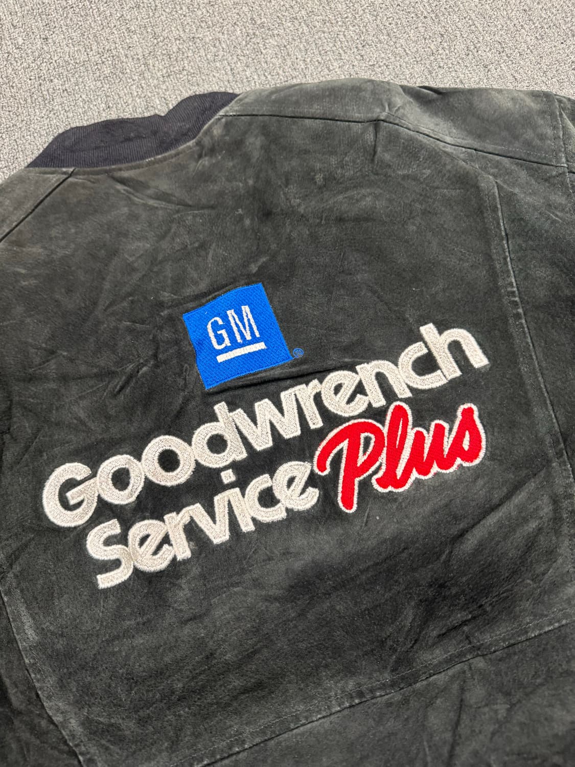 S)제프 해밀턴 빈티지 GM 굿렌치 서비스 플러스 레이싱 자켓 상품이미지7