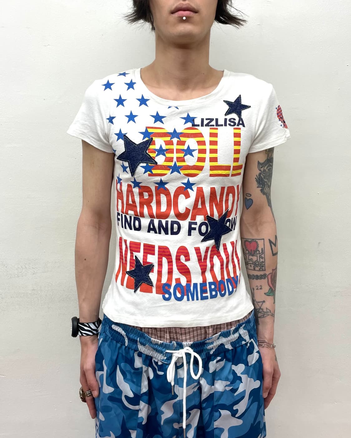 Liz Lissa Dol Denim Star Retro T-shirt 상품이미지1