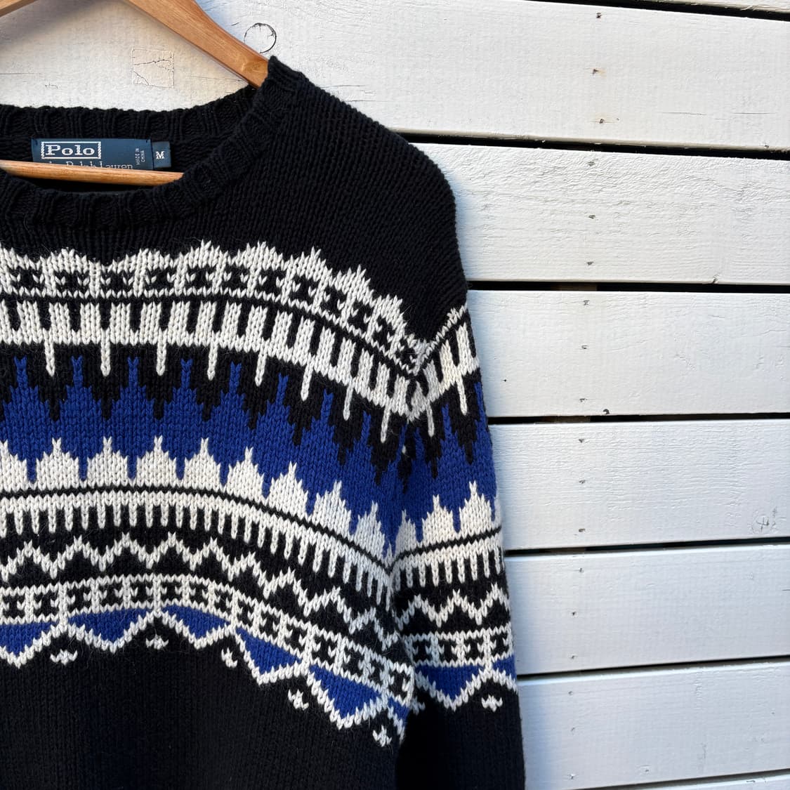 Polo 폴로 캐시미어 앙고라 노르딕 니트 상품이미지4