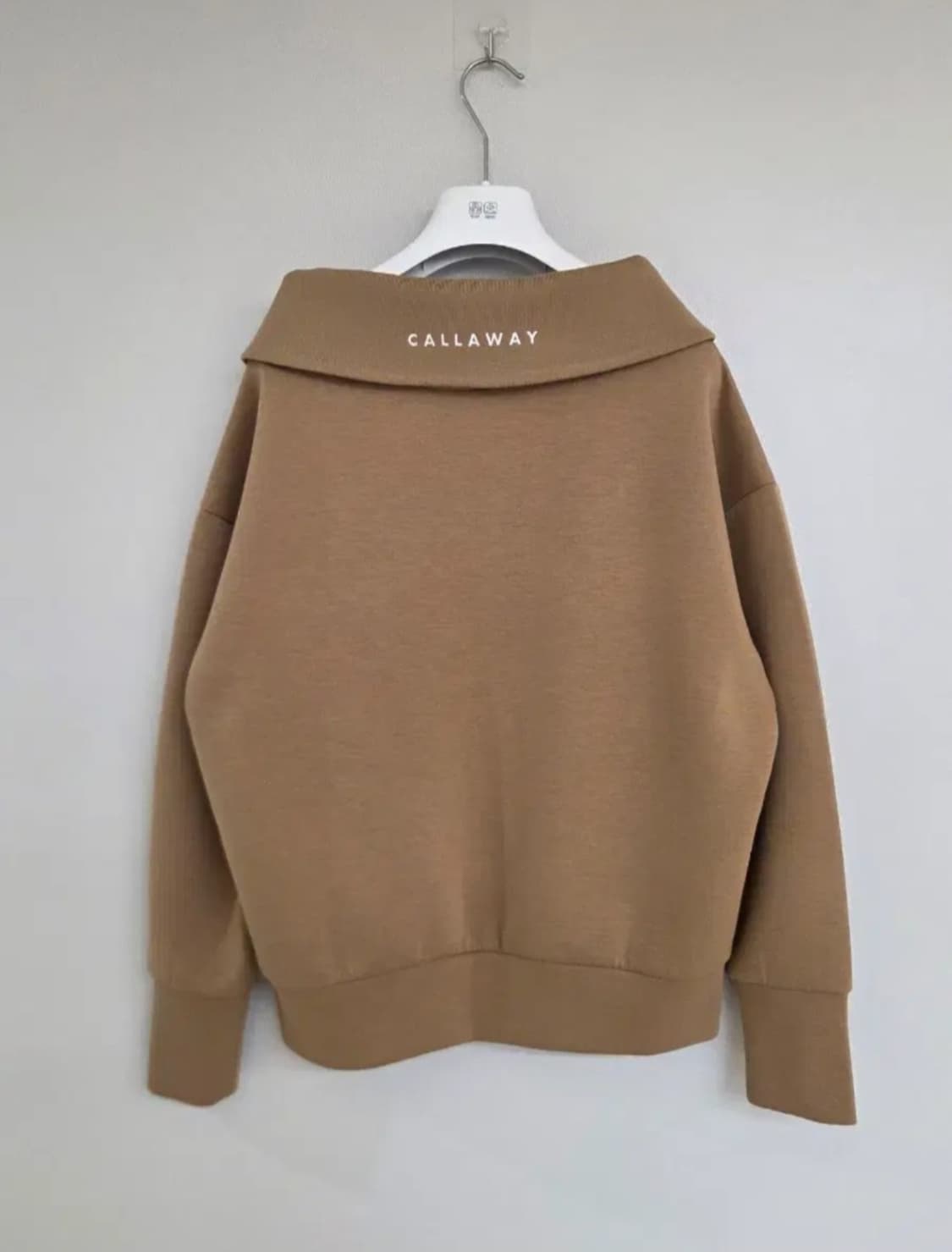 캘러웨이 여성골프복 신상빅로고 와이드넥 맨투맨 90사이즈 상품이미지7