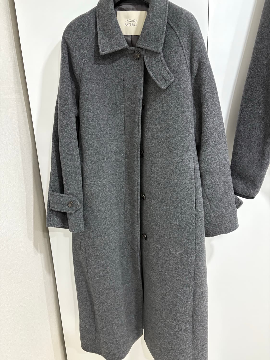 파사드패턴 발마칸코트 차콜 M 상품이미지1