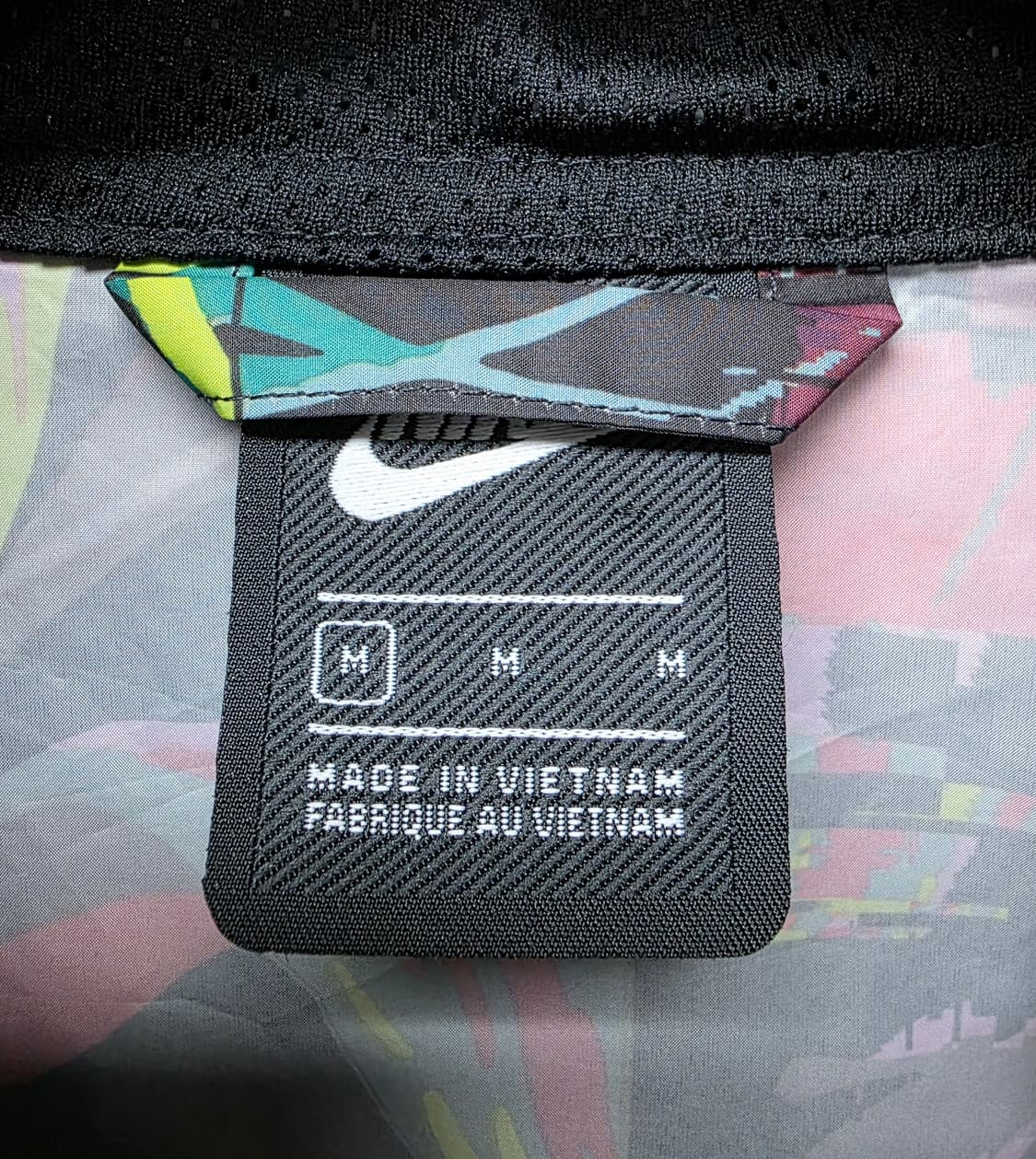 나이키 롱 후드 바람막이 M  플로랄 AOP 파카자켓 MM51 상품이미지3