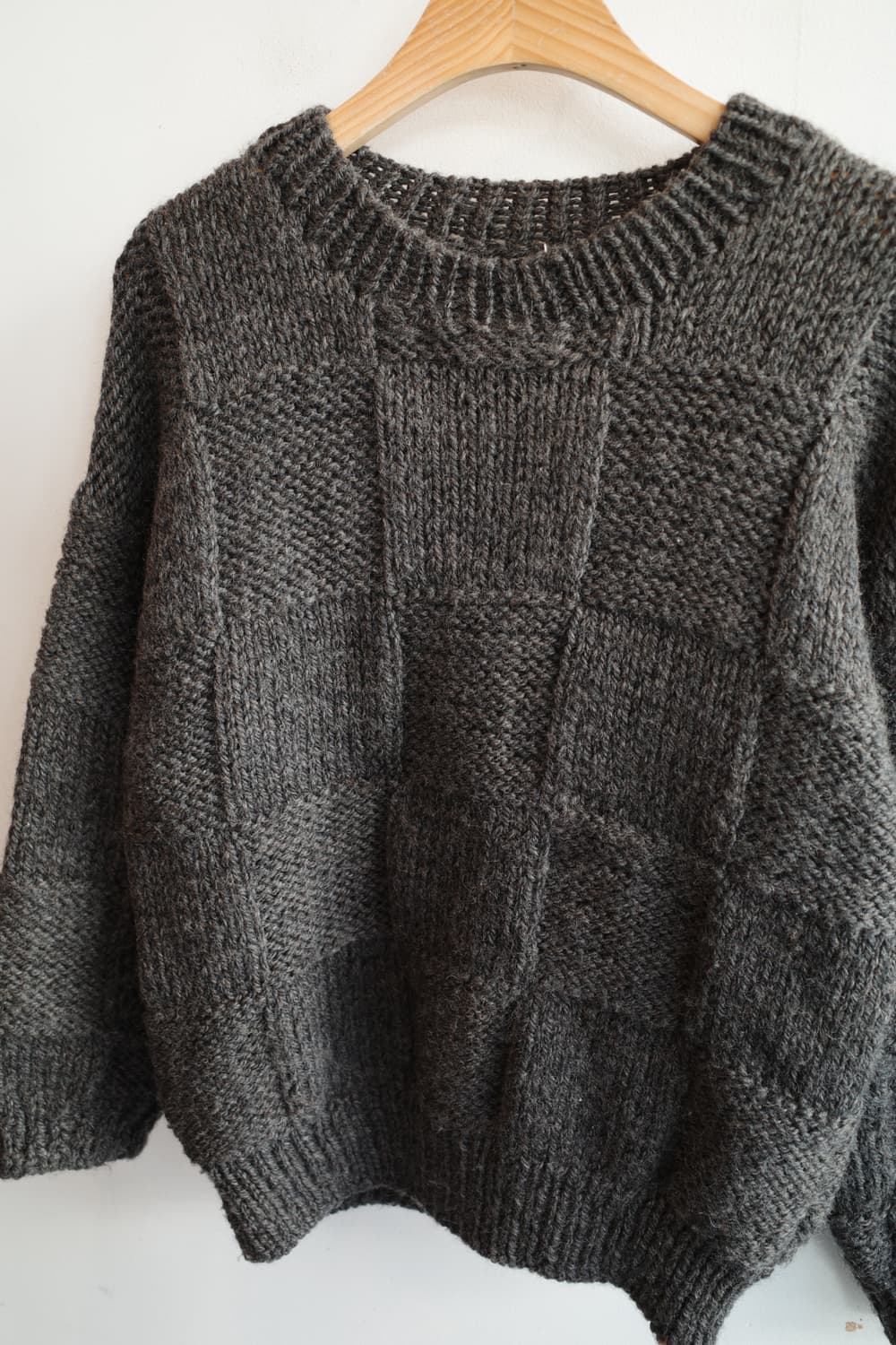 Japan brand 패턴 울 니트  상품이미지2