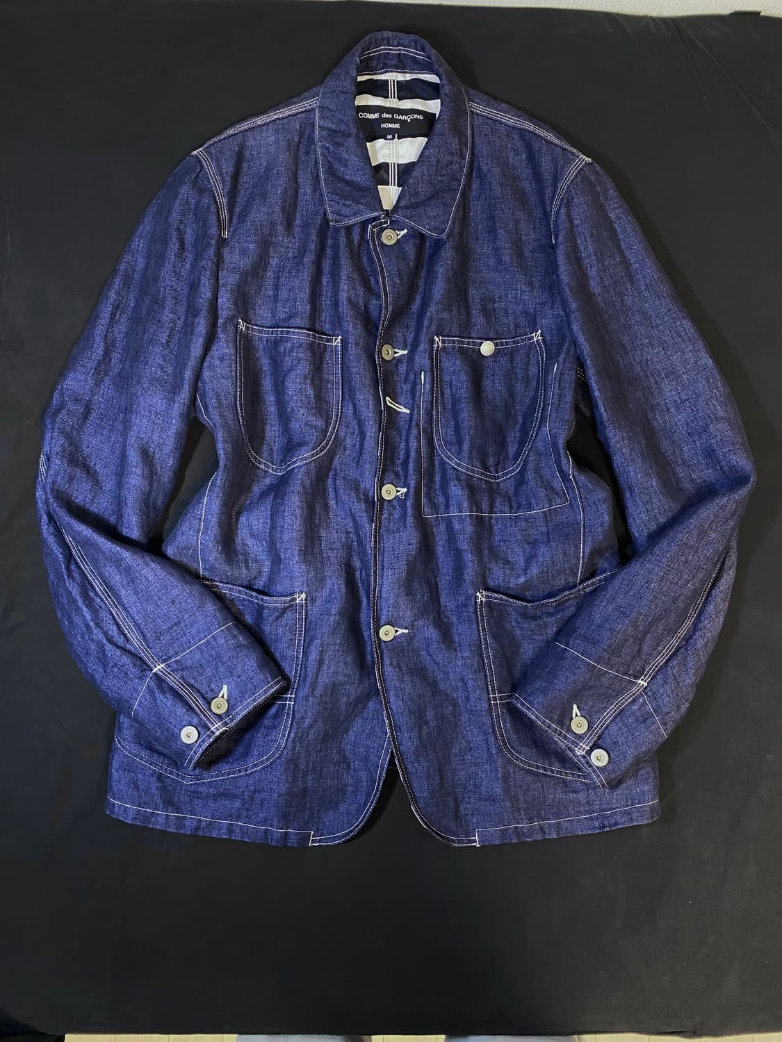 꼼데가르송 옴므 리버시블 데님 자켓 상품이미지1