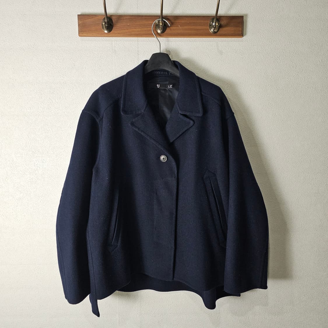 유니클로x질샌더 +J 오버사이즈 울자켓 L 상품이미지1