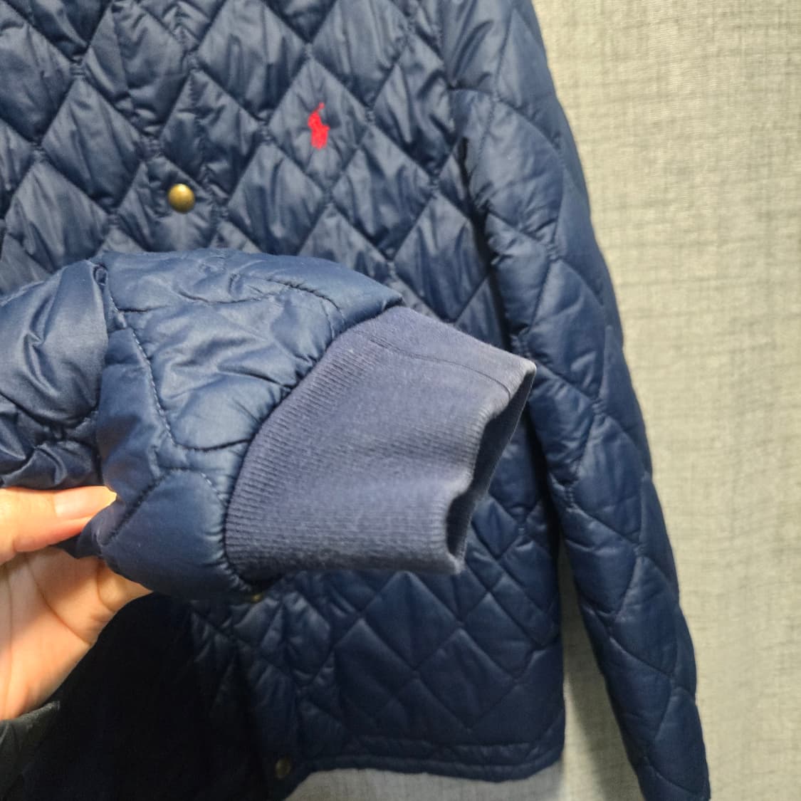 폴로 랄프로렌 네이비 퀼팅 자켓  상품이미지5