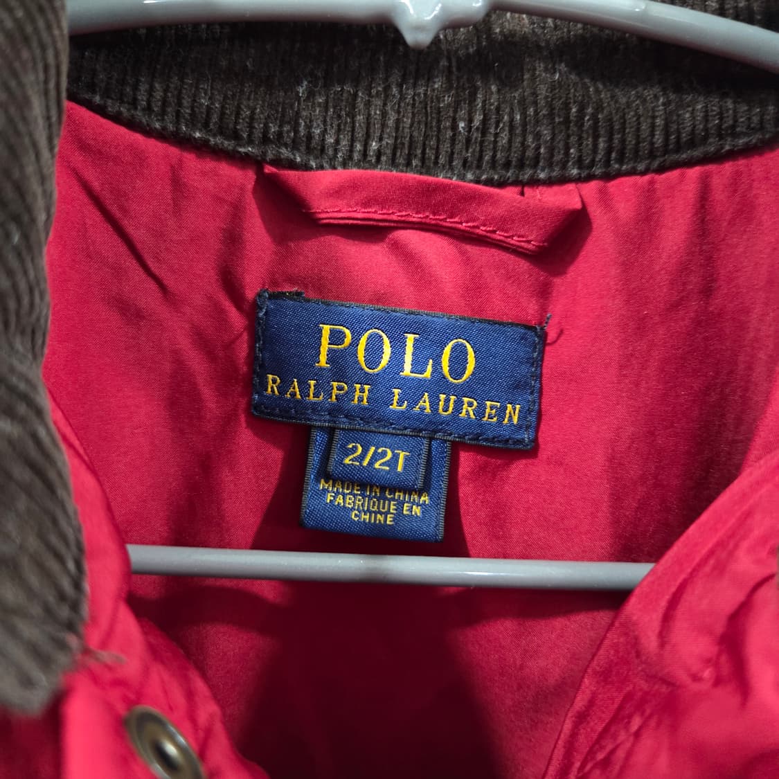 폴로랄프로렌 키즈 퀼팅자켓 2/2T 상품이미지3