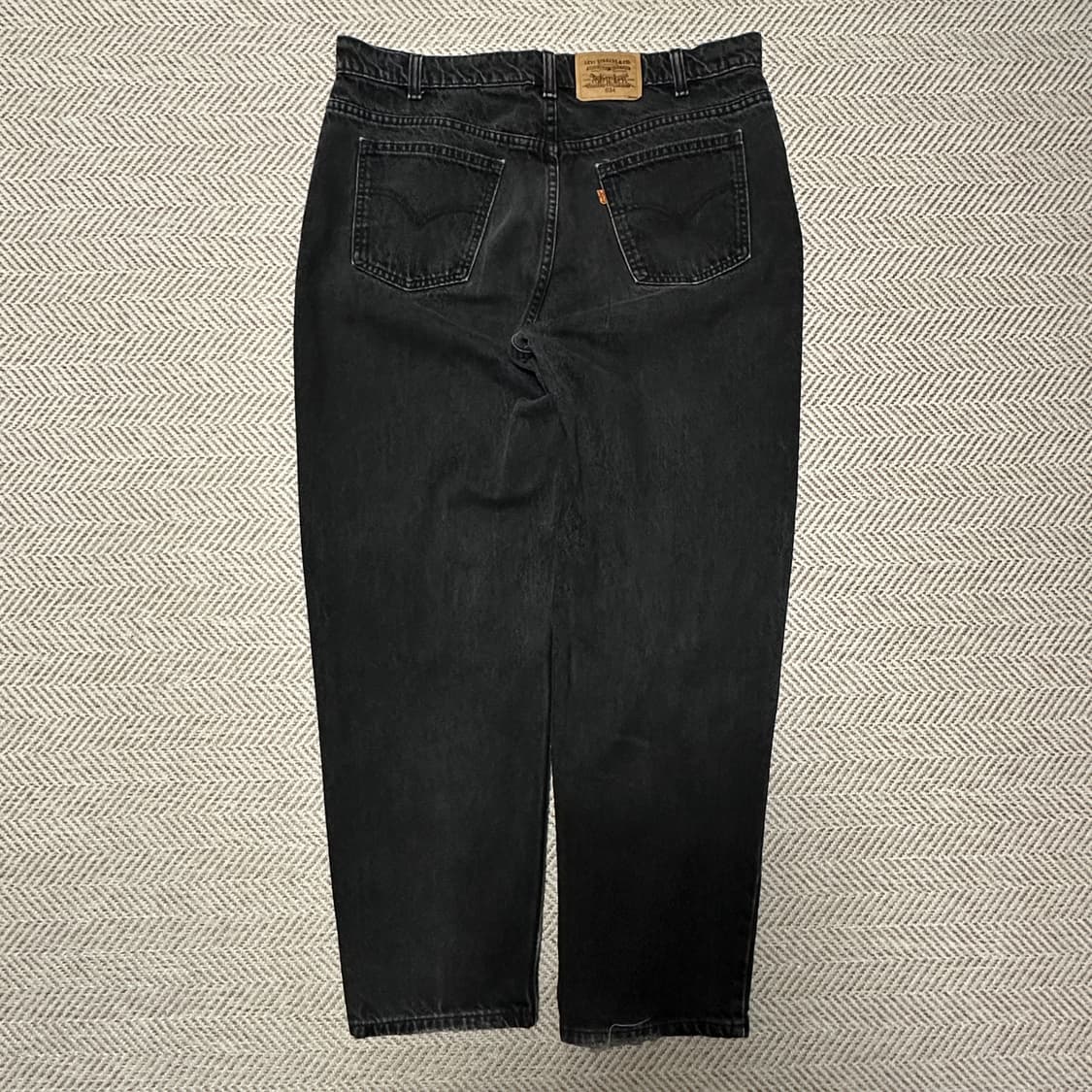 LEVI'S 634 canada orangetab black jeans 상품이미지2
