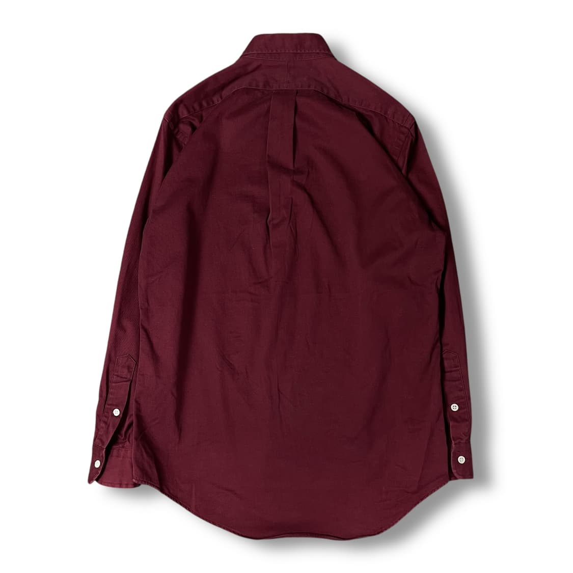 폴로랄프로렌 다크레드 코튼 긴팔 셔츠 90 상품이미지3