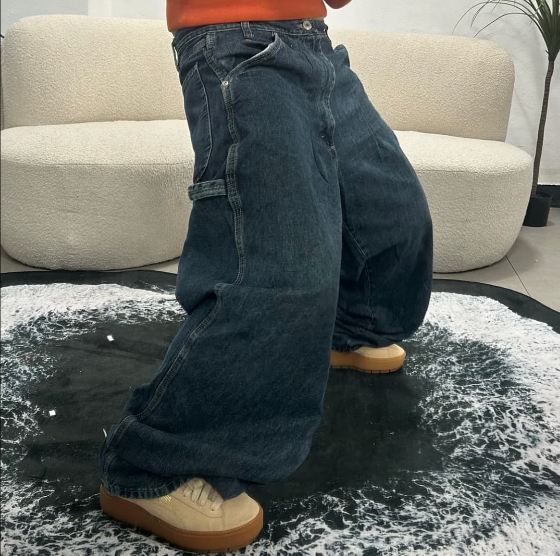 Wrangler denim carpenter wide pants 상품이미지2