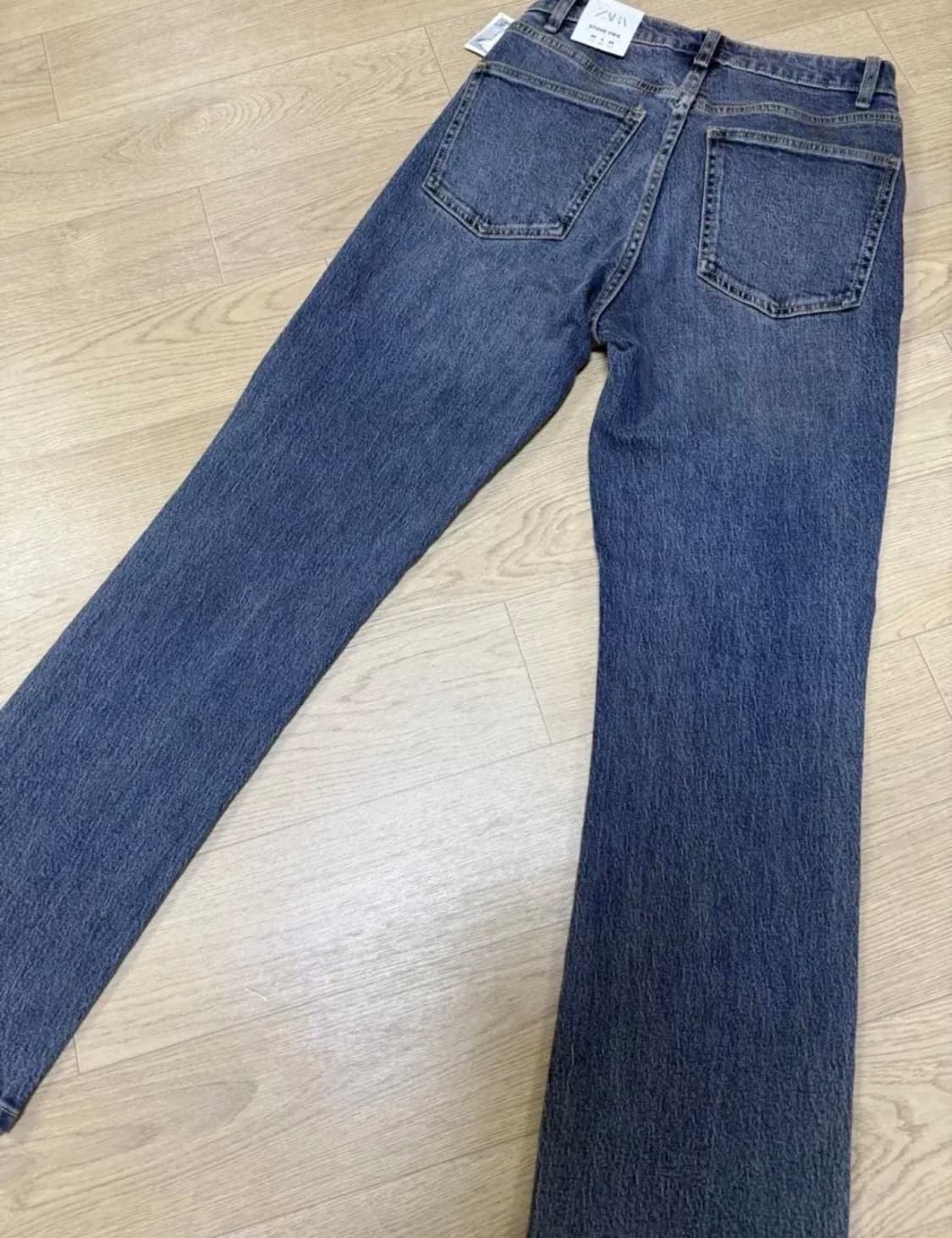 자라 하이웨스트 앵클 데님 청바지 (새상품 택 O/36사이즈) 상품이미지4