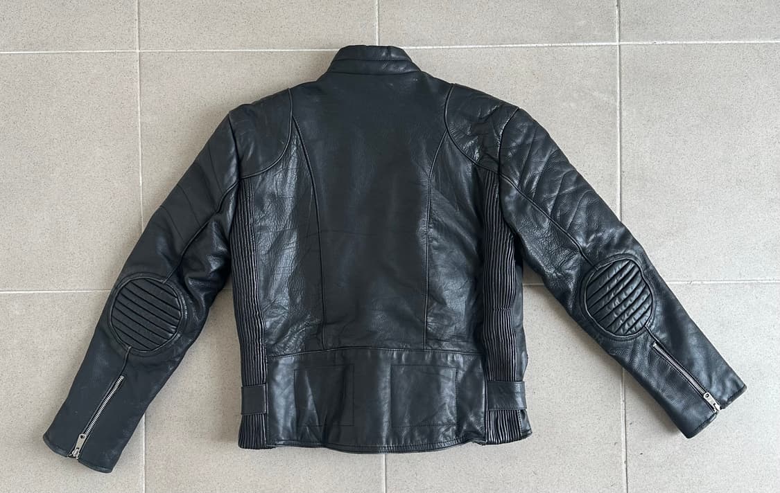 BASHIR 빈티지 바이커 레더자켓 상품이미지2