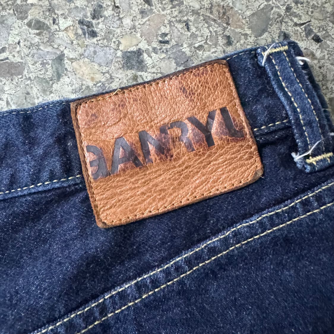 [31] Garyu 꼼데가르송 사루엘 데님 팬츠 상품이미지8
