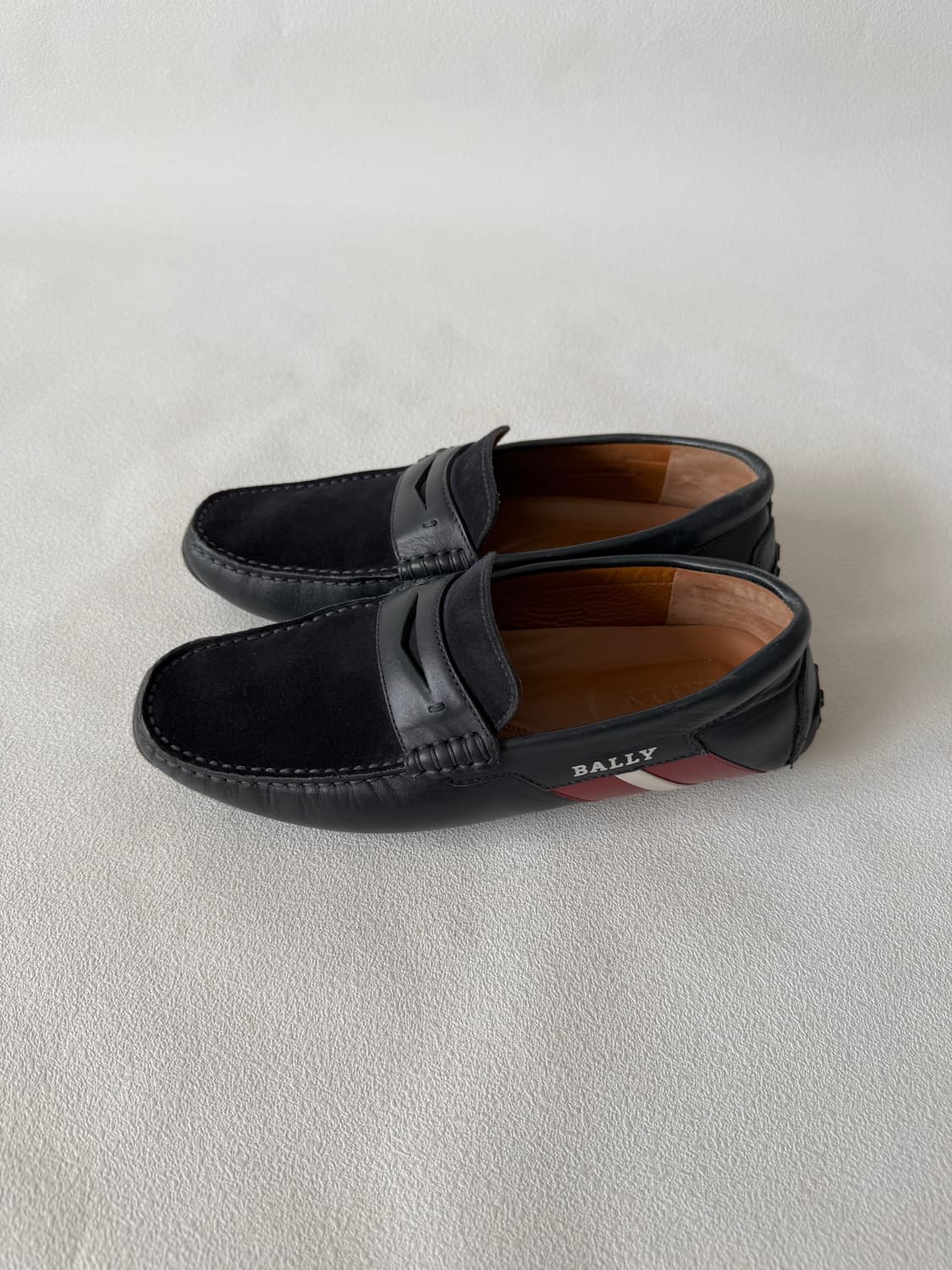 [US7.5]발리(BALLY) 드라이빙 슈즈(NAVY, ITALY) 상품이미지1