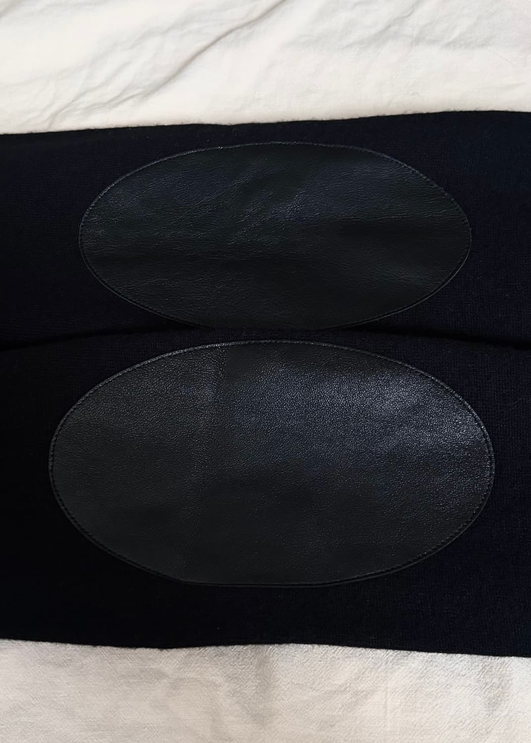 마르지엘라 램 레더 엘보우 울 니트 상품이미지3