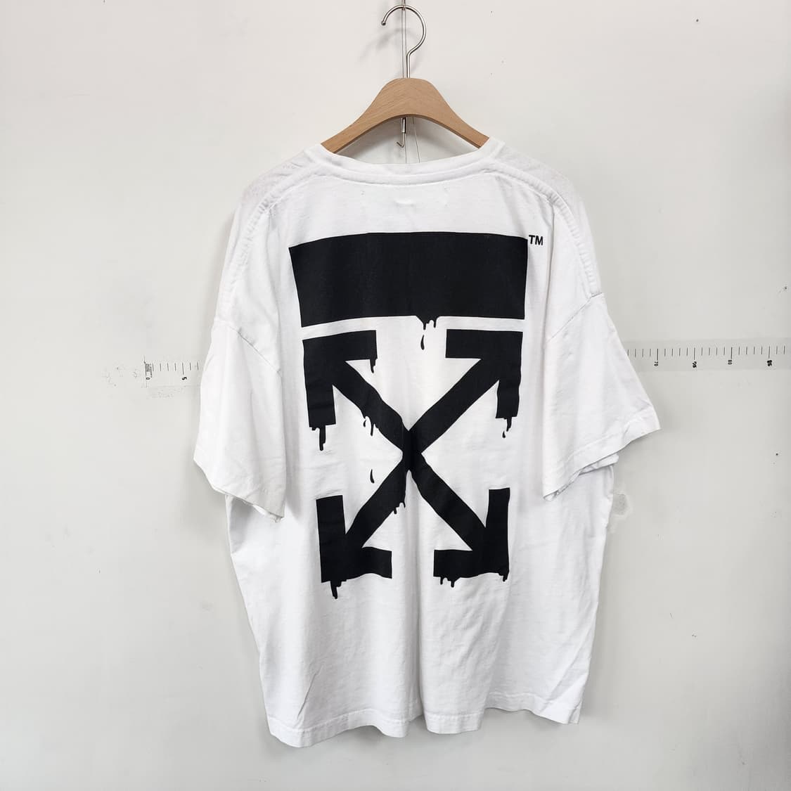 OFF-WHITE 심슨 반팔 티셔츠 화이트 상품이미지3
