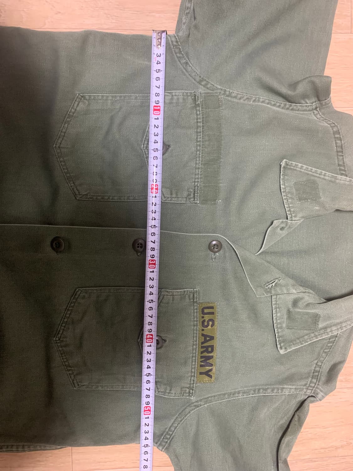 [100] 60s 미군 OG-107 유틸리티 셔츠 상품이미지5