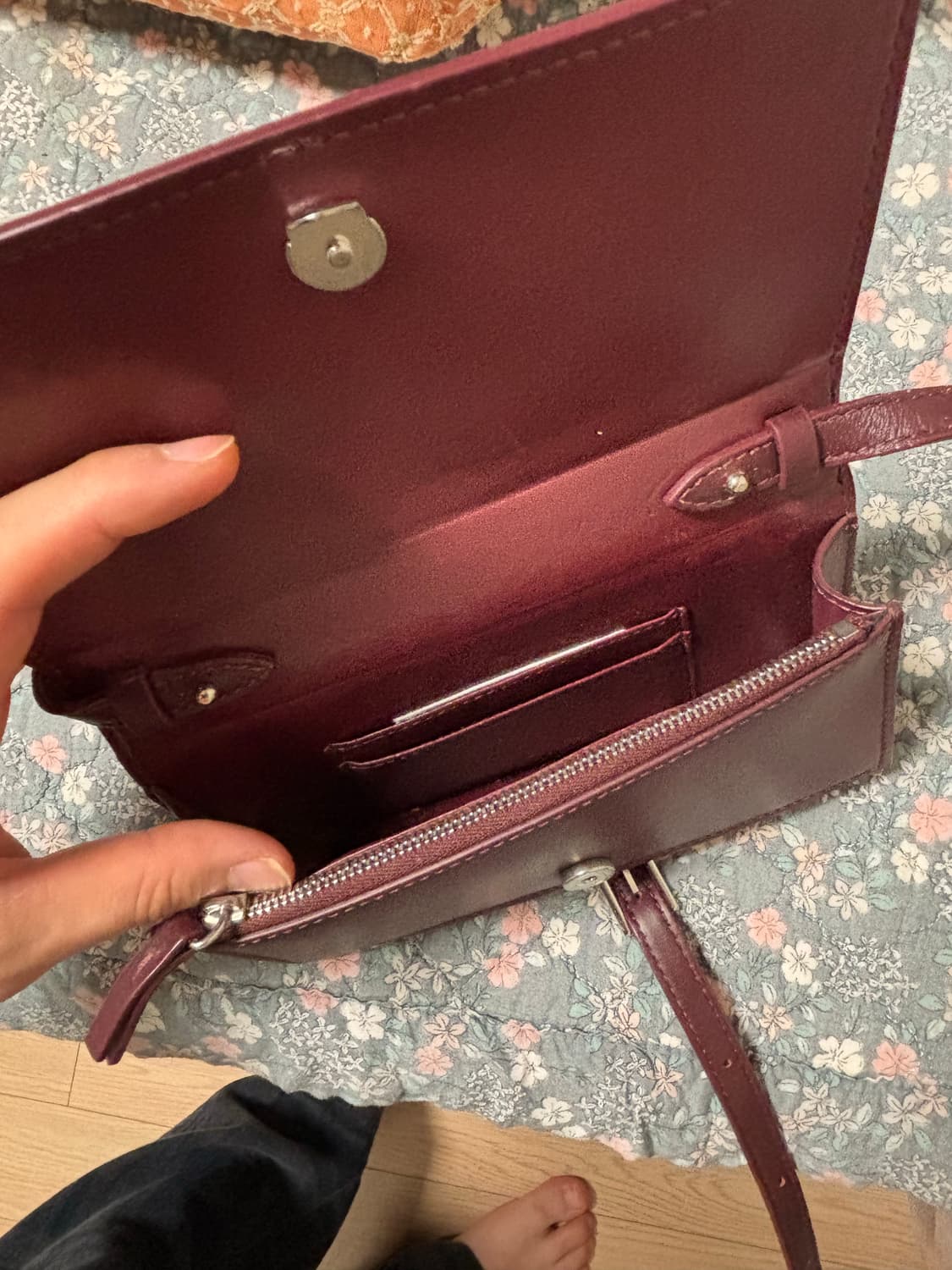 메종마르지엘라 mm6 숫자 로고 크로스백 스몰백 상품이미지4