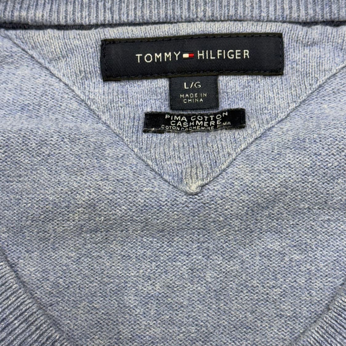 [L] 타미힐피거 브이넥 니트 상품이미지5