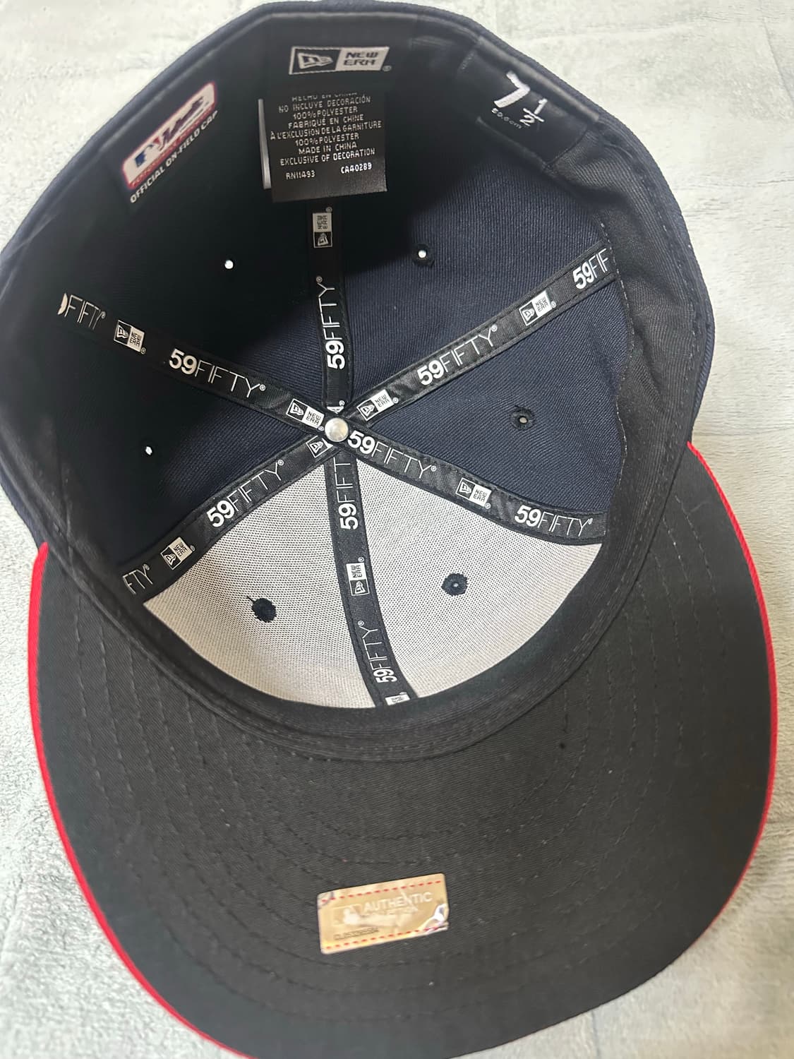 뉴에라 59fifty 애틀랜타 7 12 59.6 상품이미지2