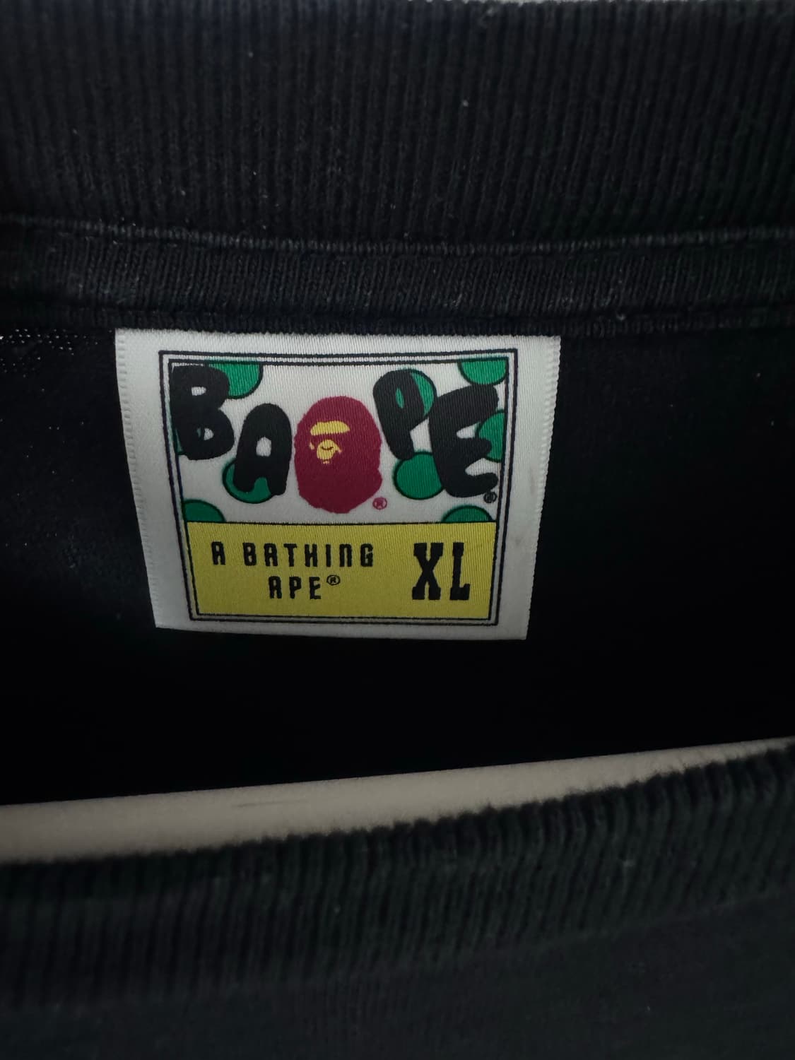 베이프 abc카모 반팔 xl 상품이미지3