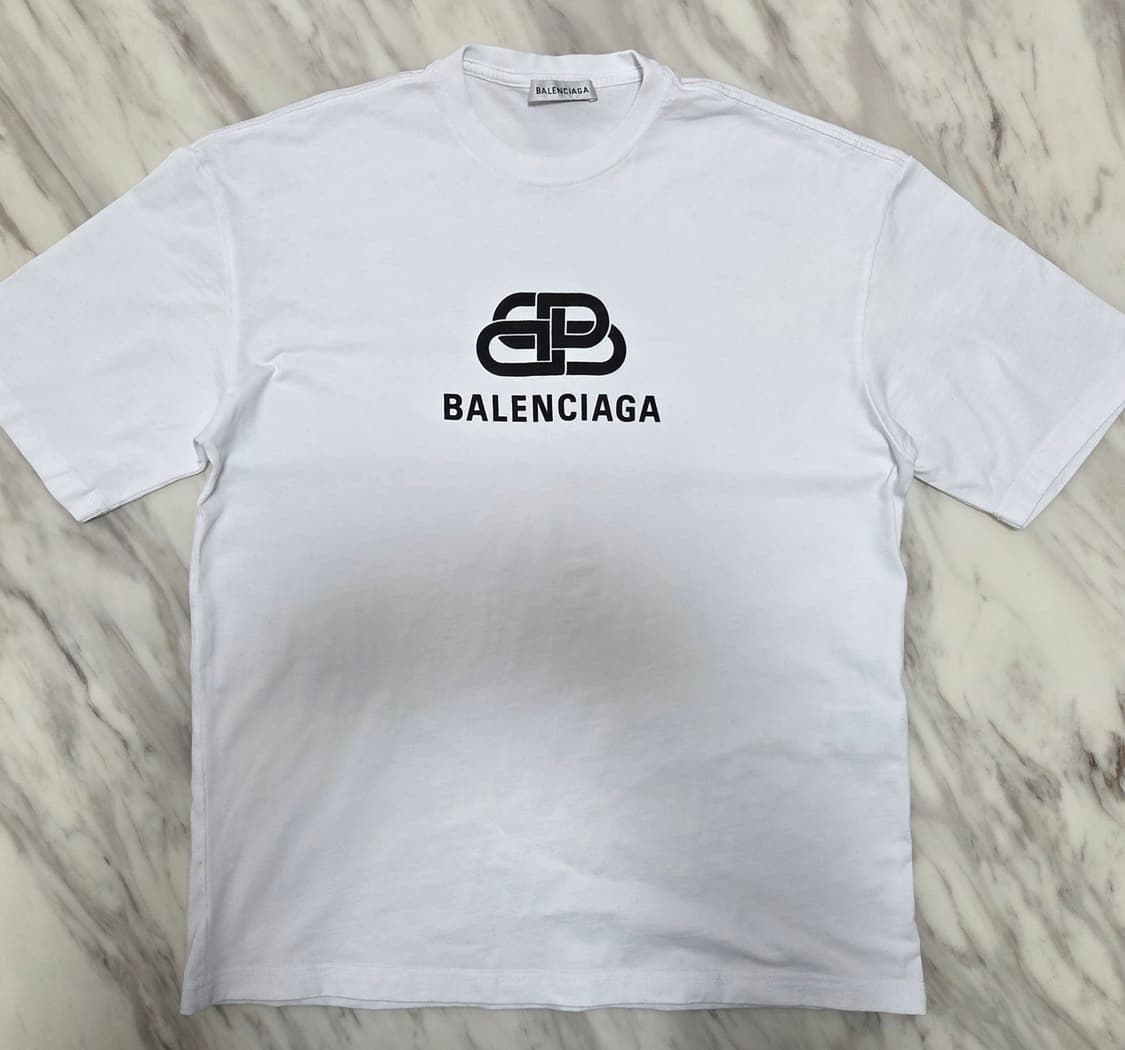 발렌시아가 프린트 반팔 티셔츠 상품이미지1