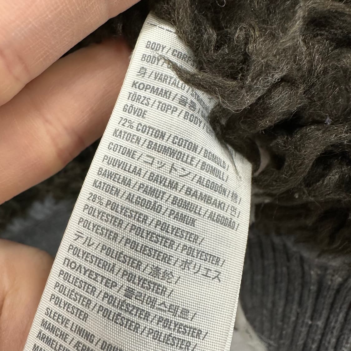 95 아베크롬비 울프죠 y2k 남자 후드집업 상품이미지5