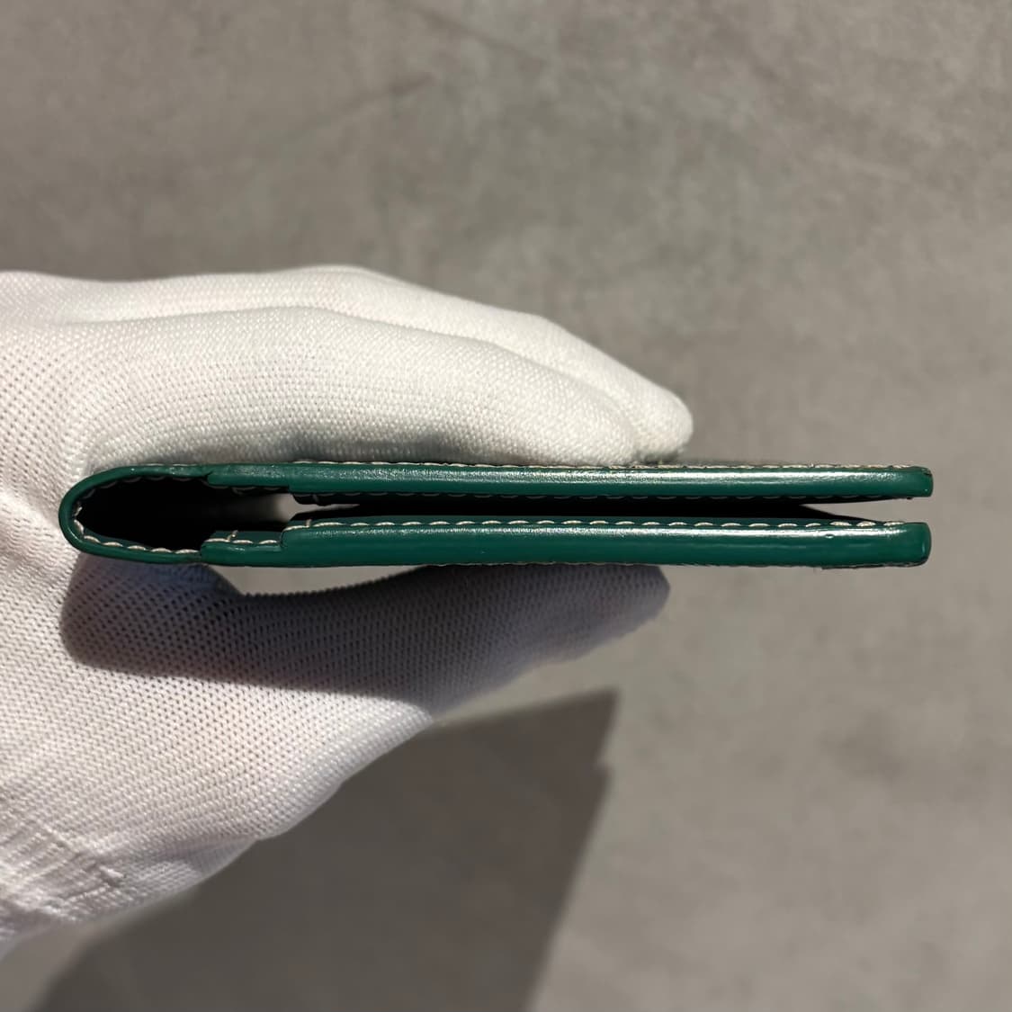 S OS사이즈 고야드 생로슈 장지갑 그린 상품이미지4